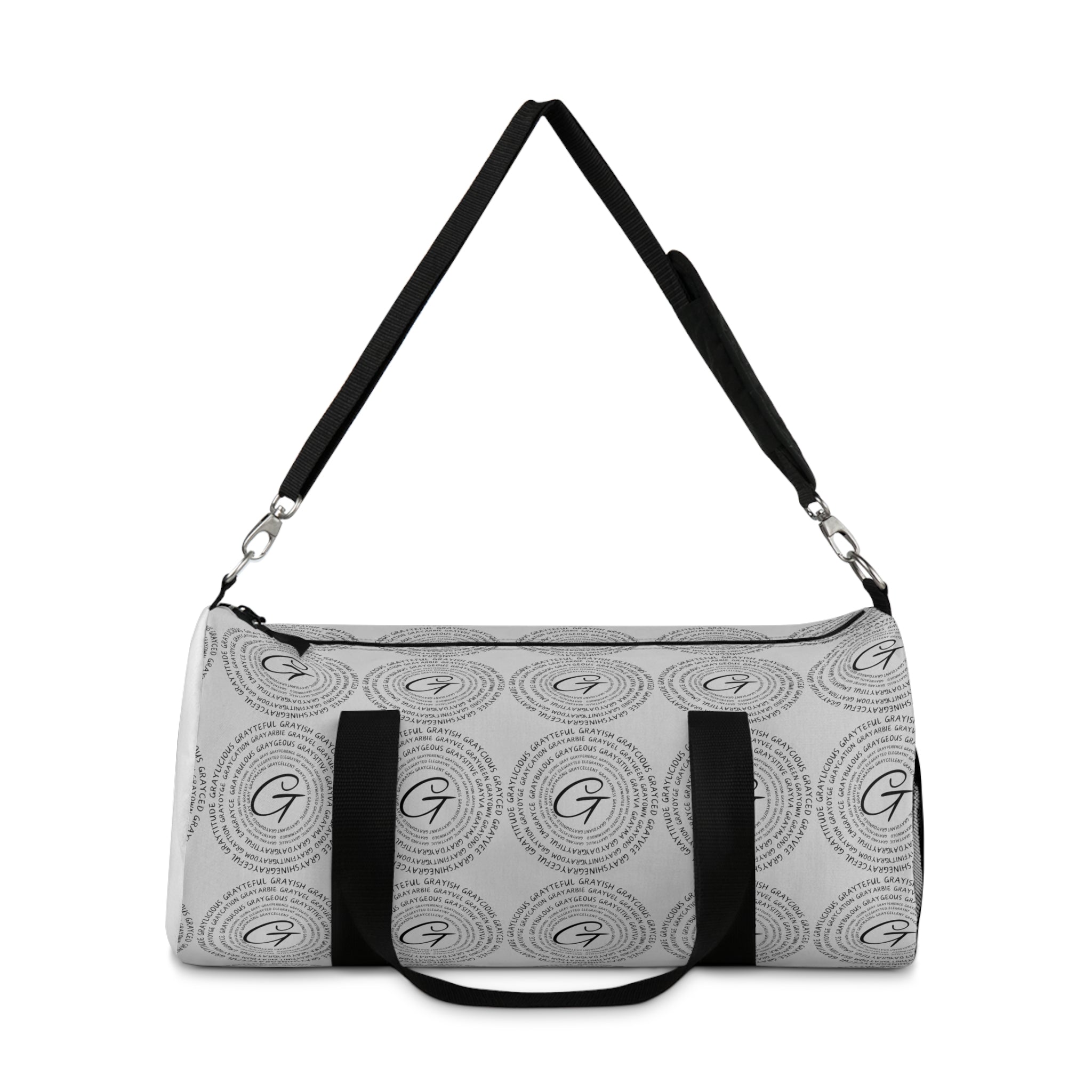 Gray Duffel Bag